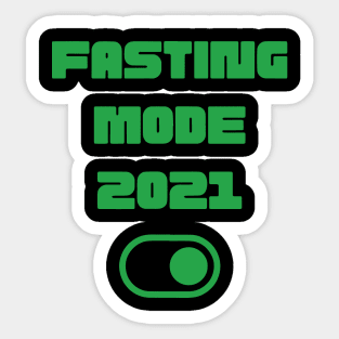 Ramadan Fasting Mode Fasting Muslim Ramadan 2021 Sticker